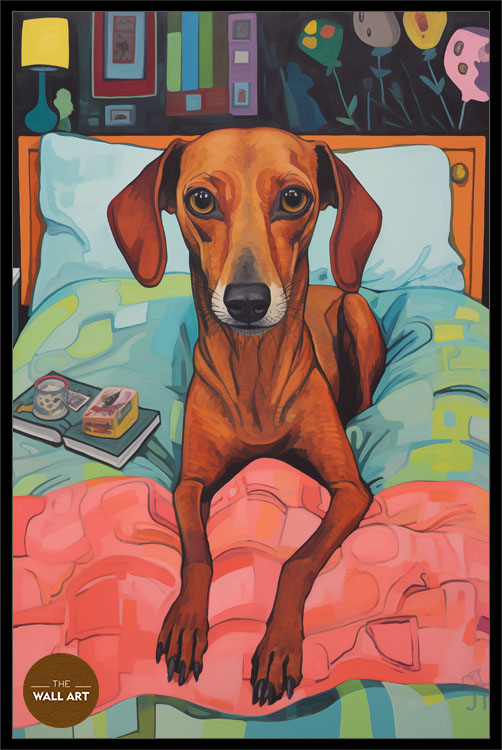 images/products/brown_dog_on_bed/brown_dog on bed_BLACK_P.jpg